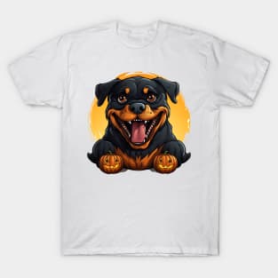 Halloween Rottweiler Dog #1 T-Shirt